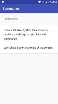 Summarize android App screenshot 3
